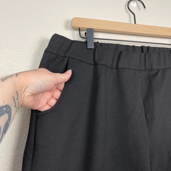 Orttu New York Jersey Pants Black XXL Slim Fit Elastic Waist Active Grunge - Picture 9 of 15